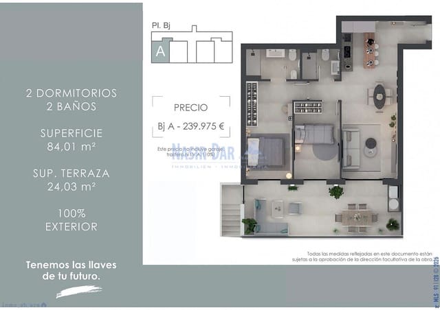 2 camera da letto Appartamento in vendita in Centro, Nerja con piscina garage - 225.975 € (Rif: 10038565)