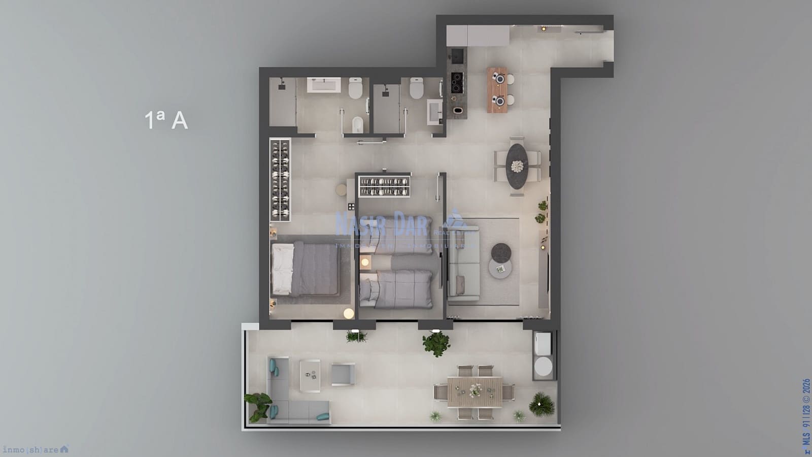 2 camera da letto Appartamento in vendita in Nerja con piscina garage - 225.975 € (Rif: 10038565)