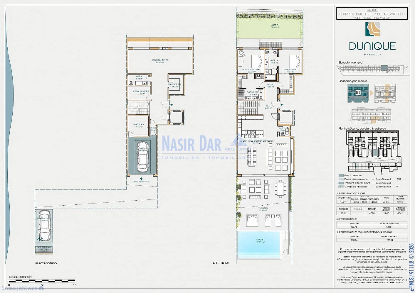 3 sypialnia Apartament na sprzedaż w Marbella z basenem garażem - 3 050 000 € (Ref: 10098801)