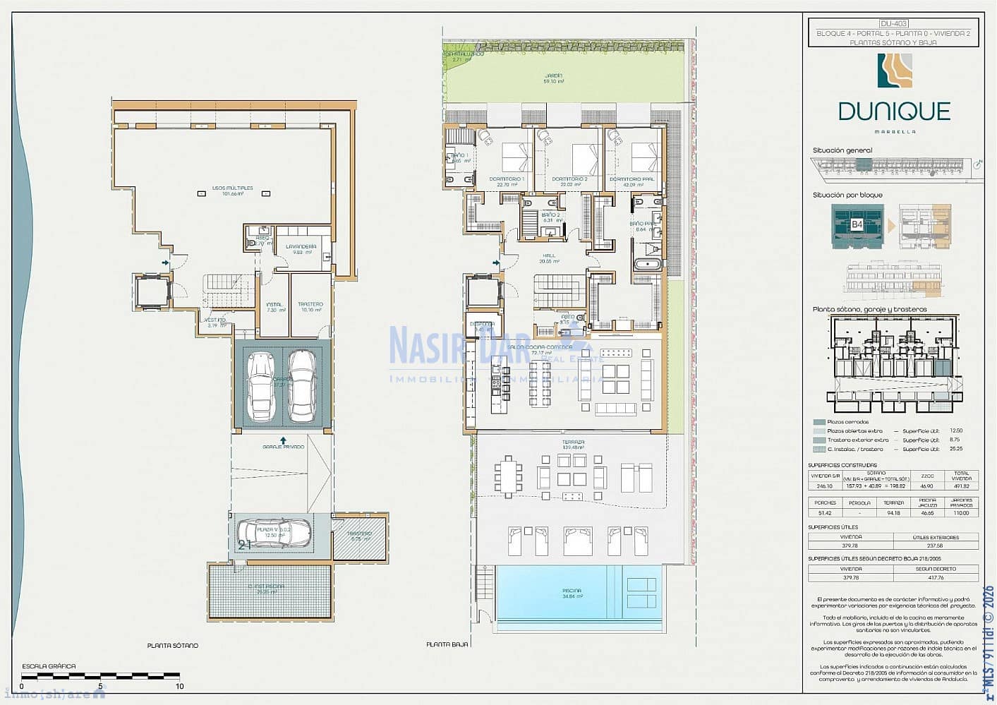 3 sypialnia Apartament na sprzedaż w Marbella z basenem garażem - 3 050 000 € (Ref: 10098801)