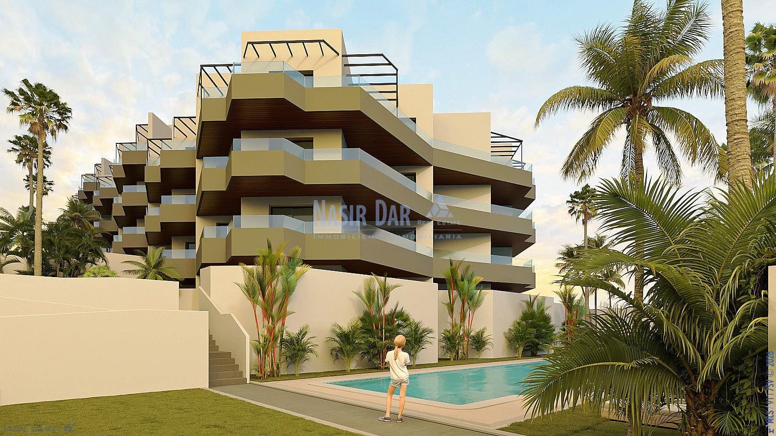 3 chambre Appartement à vendre à El Morche avec piscine garage - 293 000 € (Ref: 10183858)