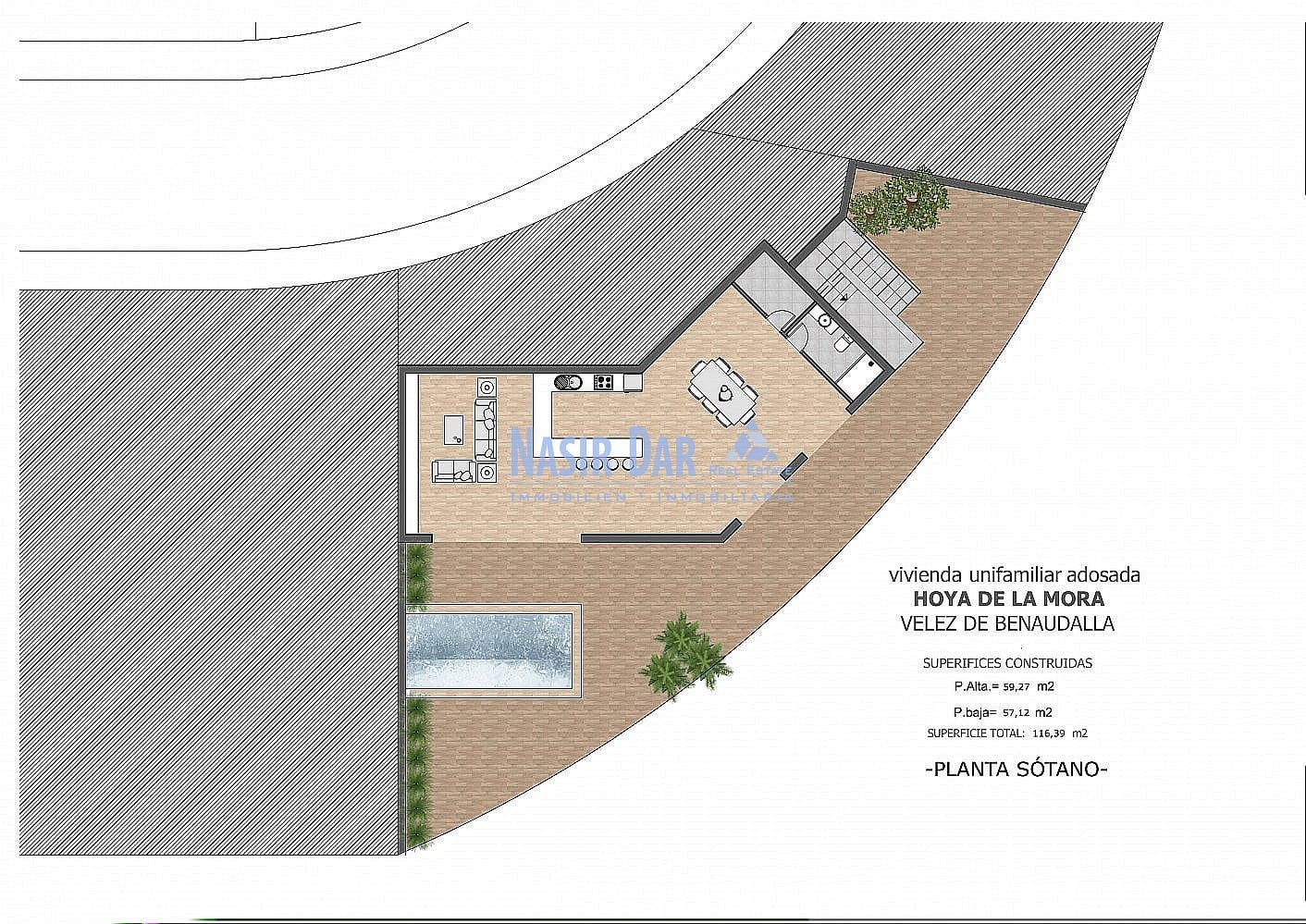 3 soveværelse Villa til salg i Velez de Benaudalla med swimmingpool garage - € 360.000 (Ref: 8083370)