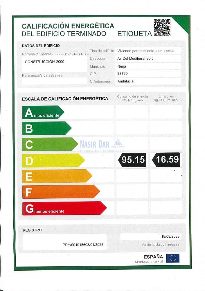 2 quarto Apartamento para arrendamento para férias em Nerja - 497 € (Ref: 8296775)
