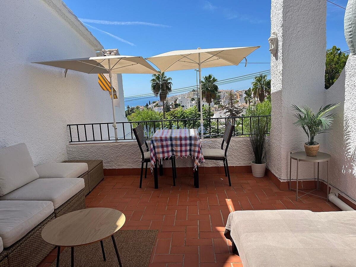 1 camera da letto Appartamento da affitare come casa vacanza in Nerja con piscina - 455 € (Rif: 8944328)