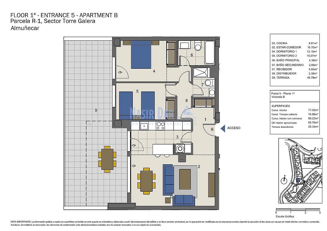 2 slaapkamer Appartement te koop in Almunecar met garage - € 350.000 (Ref: 9425808)