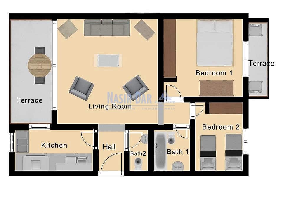 2 sypialnia Apartament na sprzedaż w Nerja z basenem - 499 000 € (Ref: 9664288)
