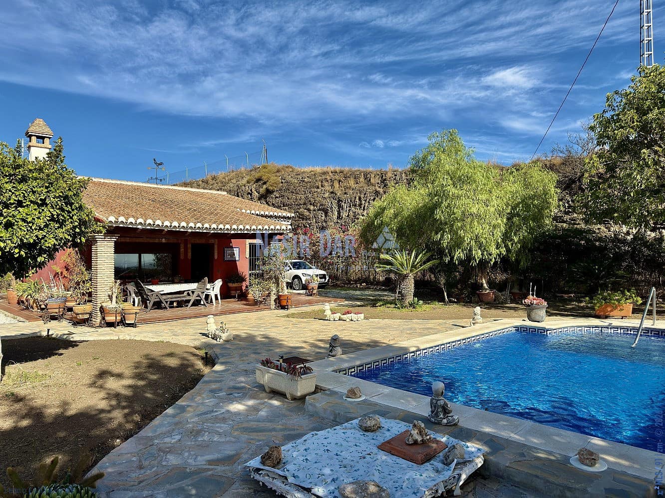 2 chambre Finca/Maison de Campagne à vendre à Benamocarra avec piscine garage - 340 000 € (Ref: 9751022)