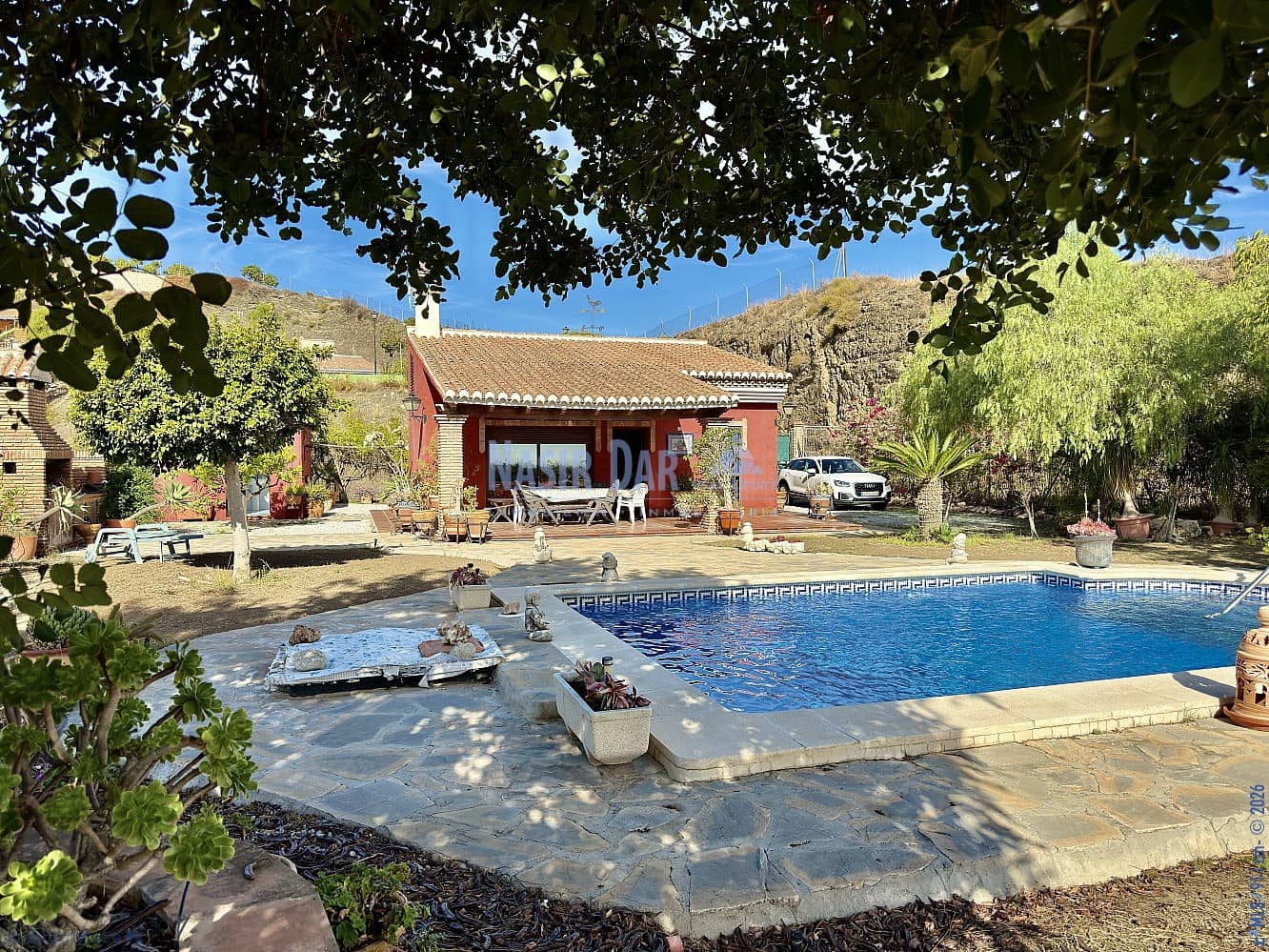 2 chambre Finca/Maison de Campagne à vendre à Benamocarra avec piscine garage - 340 000 € (Ref: 9751022)