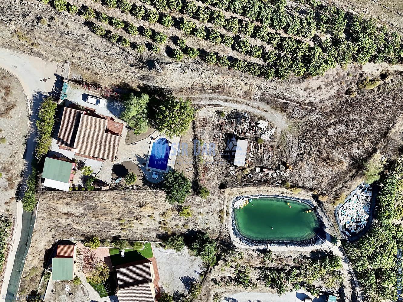 2 chambre Finca/Maison de Campagne à vendre à Benamocarra avec piscine garage - 340 000 € (Ref: 9751022)