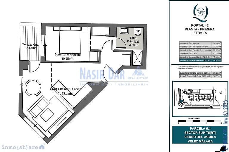 1 sypialnia Apartament na sprzedaż w Torre del Mar - 194 950 € (Ref: 9751038)