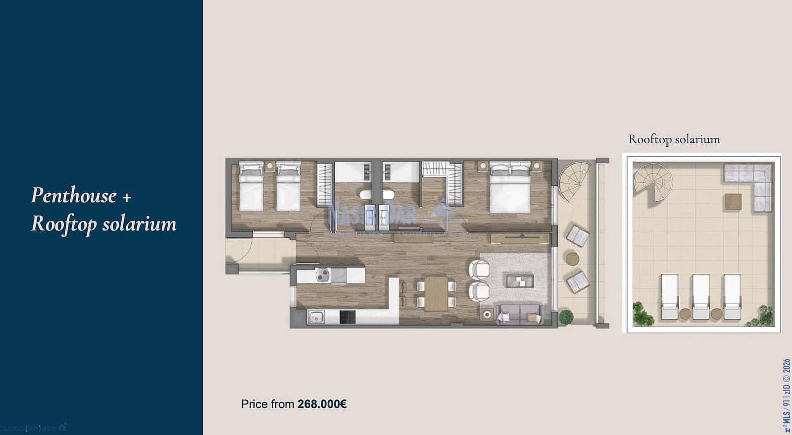 2 makuuhuone Huoneisto myytävänä paikassa Torrox mukana 
autotalli - 206 000 € (Ref: 9751050)