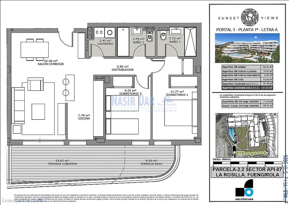 2 camera da letto Appartamento in vendita in Fuengirola - 489.900 € (Rif: 9751053)