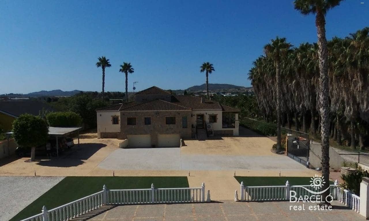 4 chambre Finca/Maison de Campagne à vendre à Bigastro avec piscine garage - 595 000 € (Ref: 7181629)