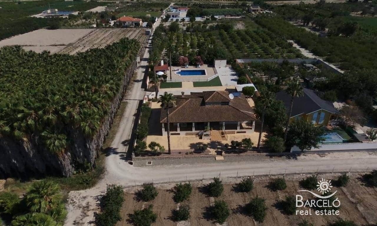 4 chambre Finca/Maison de Campagne à vendre à Bigastro avec piscine garage - 595 000 € (Ref: 7181629)