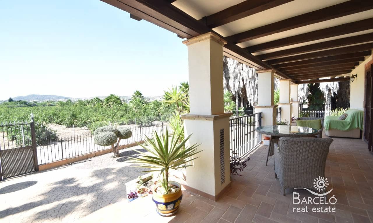 4 chambre Finca/Maison de Campagne à vendre à Bigastro avec piscine garage - 595 000 € (Ref: 7181629)