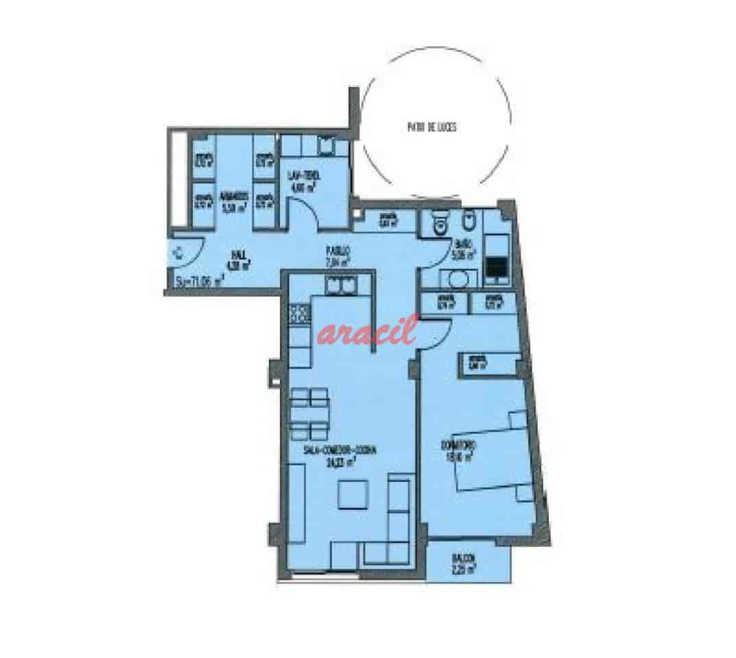 2 soveværelse Lejlighed til salg i Ourense by med garage - € 250.000 (Ref: 8851139)