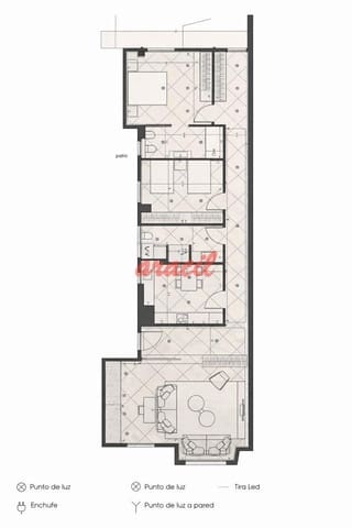 3 camera da letto Appartamento in vendita in Ourense città - 375.000 € (Rif: 9726298)