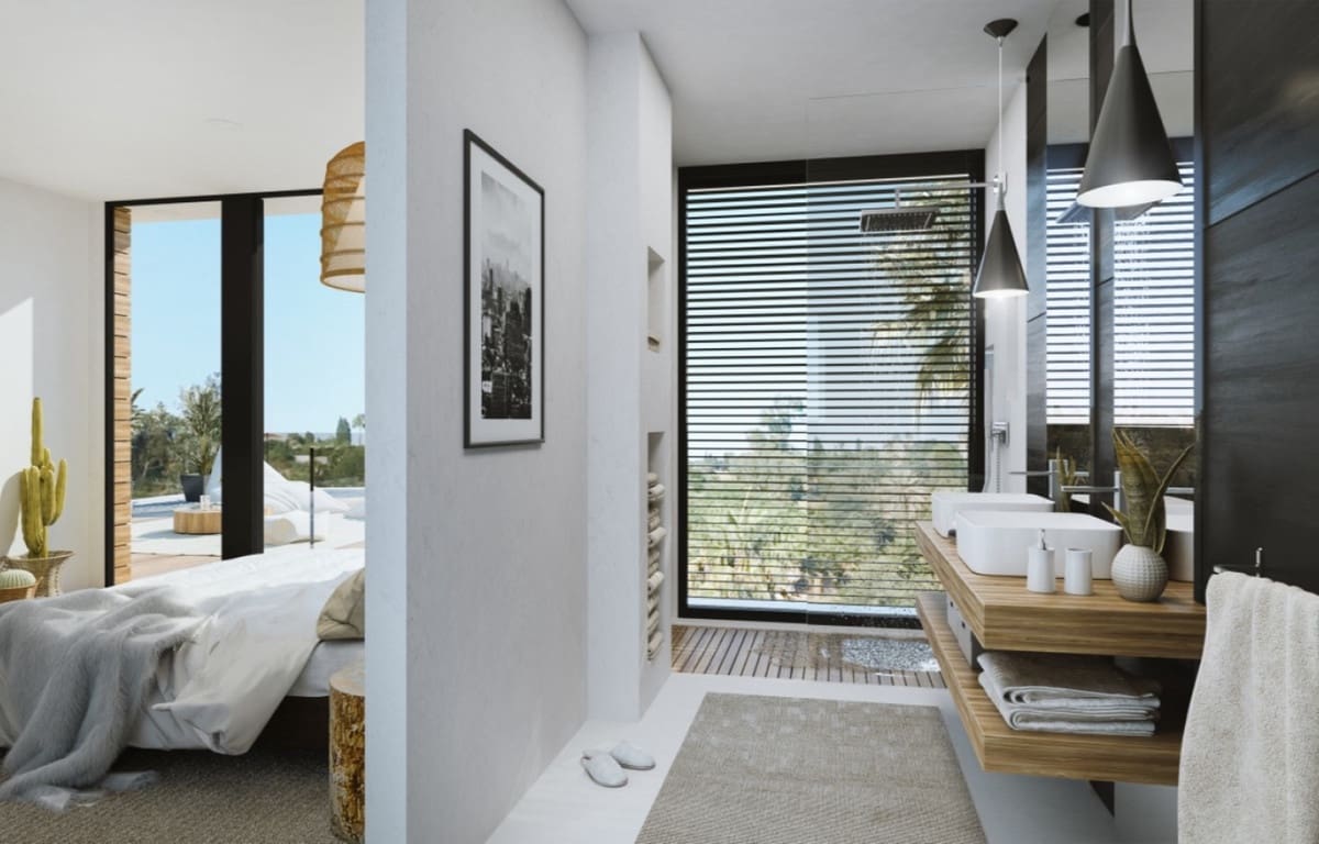 4 makuuhuone Huvila myytävänä paikassa New Golden Mile mukana uima-altaan 
autotalli - 1 790 000 € (Ref: 5382030)