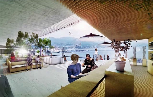 4 soverom Strandleiligheter til salgs i La Malagueta, Málaga by med svømmebasseng garasje - € 4 408 000 (Ref: 5660235)