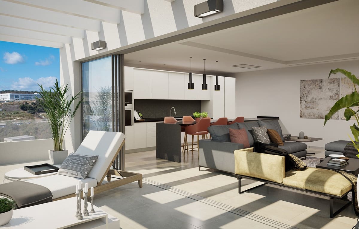 2 quarto Apartamento para venda em Estepona com piscina garagem - 975 000 € (Ref: 6320427)