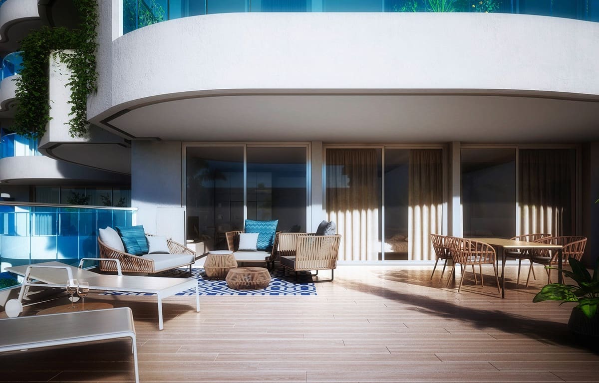 3 soveværelse Strandlejlighed til salg i Fuengirola med swimmingpool - € 601.000 (Ref: 6392331)