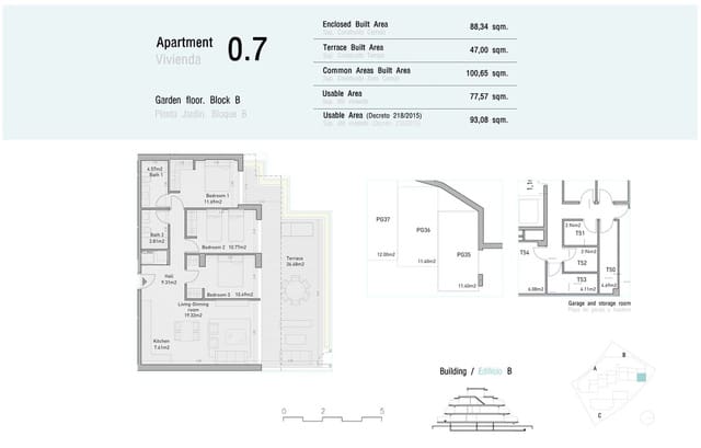 3 quarto Apartamento para venda em Estepona com piscina garagem - 465 000 € (Ref: 6811637)
