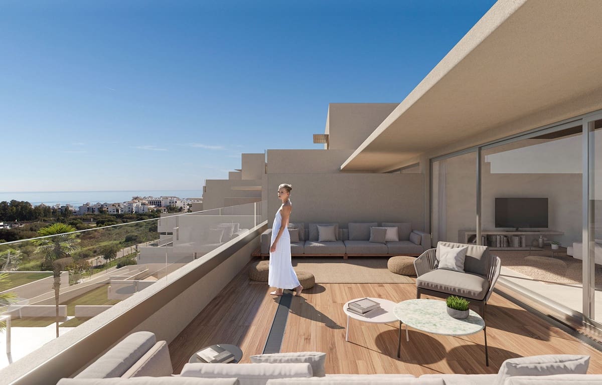 3 quarto Apartamento para venda em Estepona com piscina garagem - 465 000 € (Ref: 6811637)