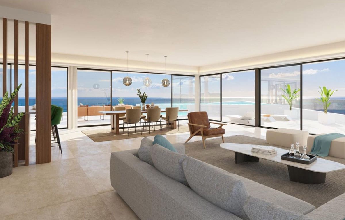 2 soverom Penthouse til salgs i Benalmadena Costa med svømmebasseng garasje - € 822 000 (Ref: 6840967)