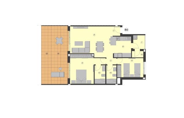 2 quarto Apartamento para venda em Málaga cidade com piscina garagem - 720 000 € (Ref: 6869266)