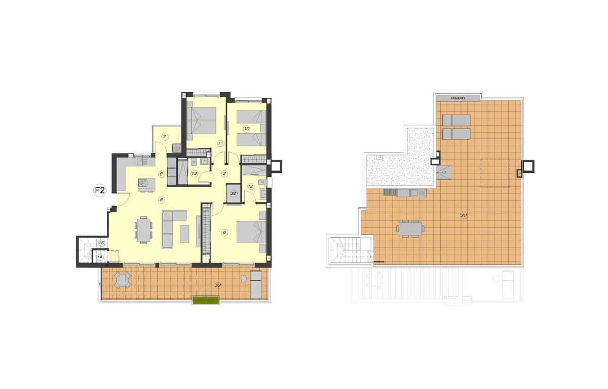 2 sypialnia Apartament na sprzedaż w Miasto Malaga z basenem garażem - 720 000 € (Ref: 6869266)