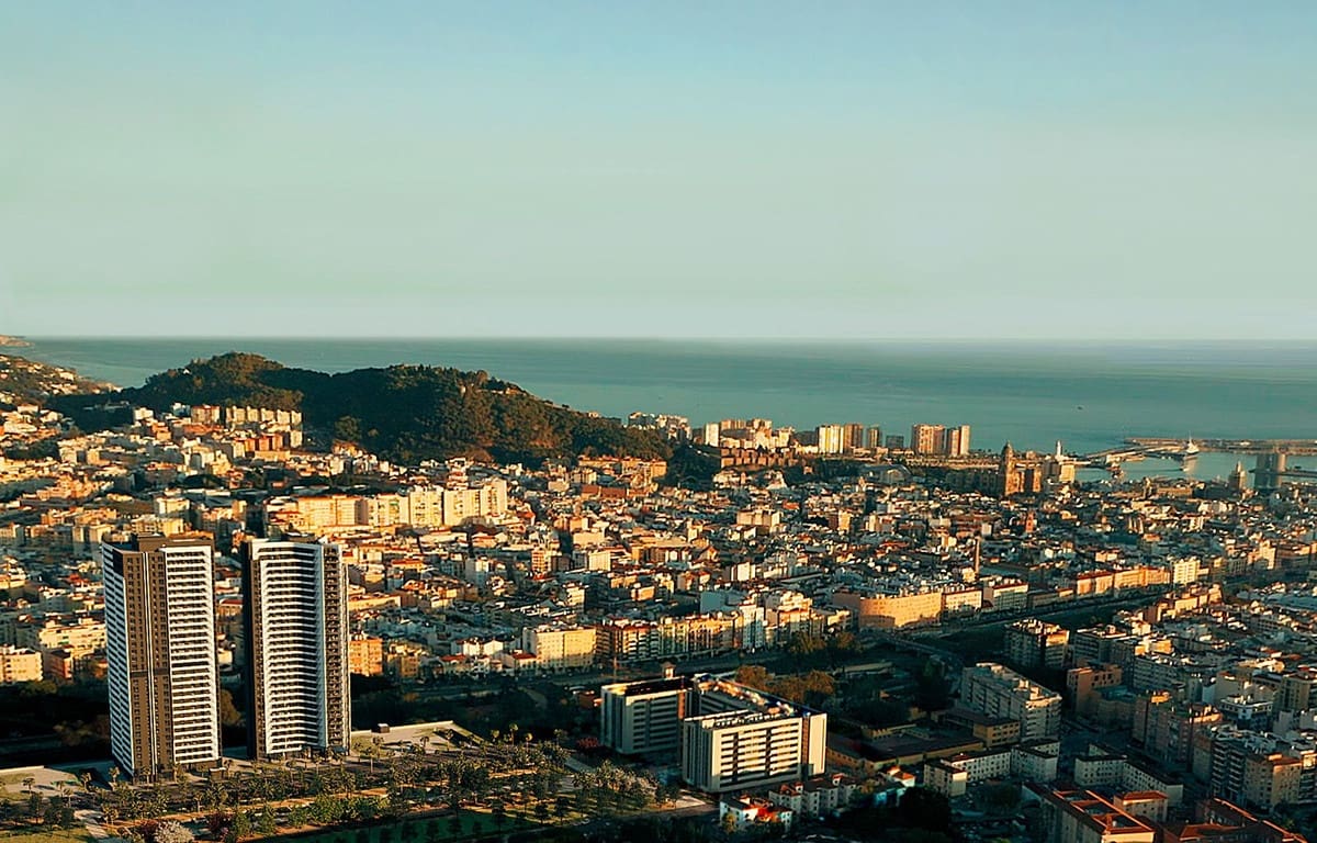 2 soverom Leilighet til salgs i Malaga by med svømmebasseng garasje - € 376 000 (Ref: 6969603)