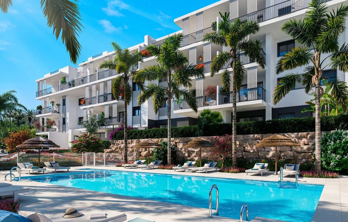 2 sypialnia Apartament na sprzedaż w Estepona z basenem garażem - 669 500 € (Ref: 6969606)