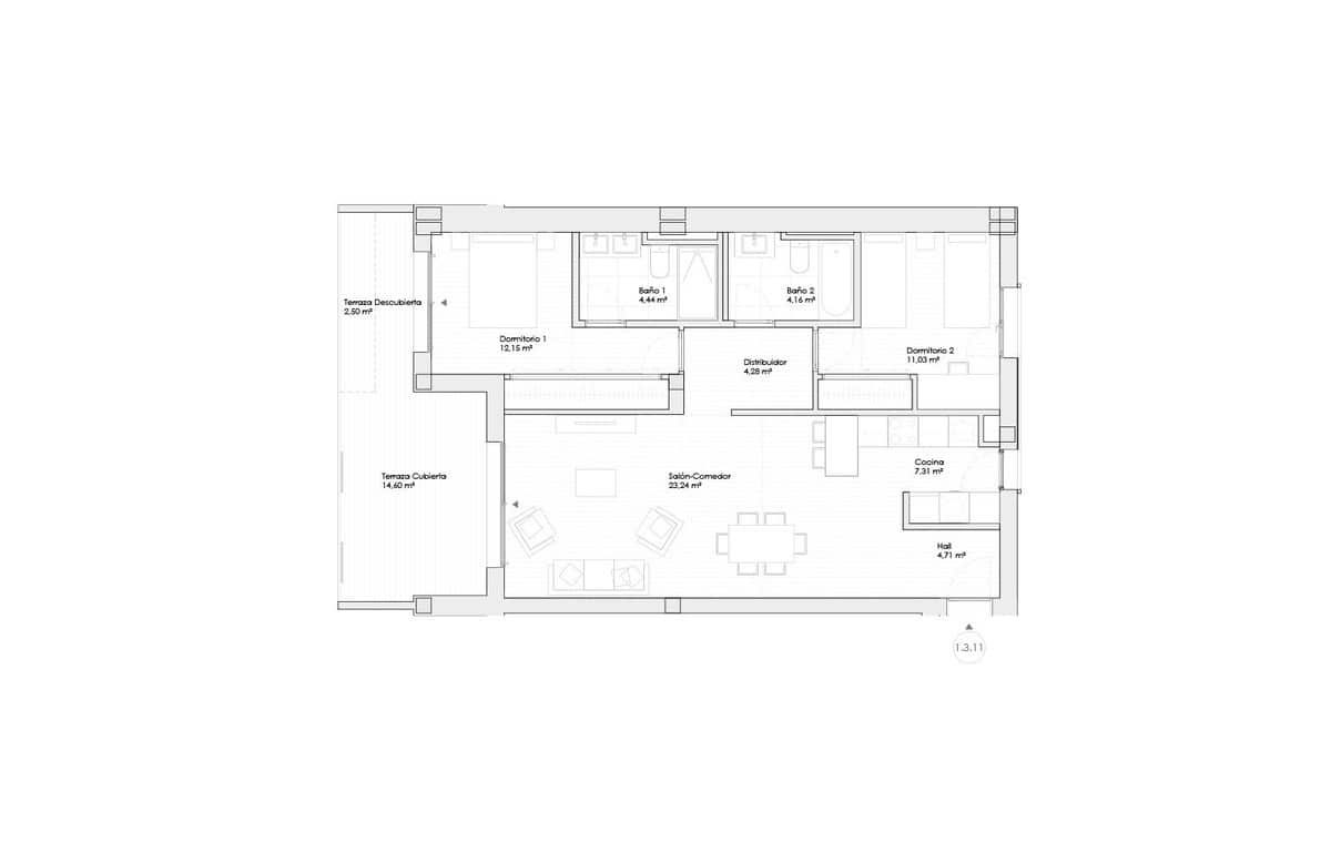 2 sypialnia Apartament na sprzedaż w Estepona z basenem garażem - 669 500 € (Ref: 6969606)