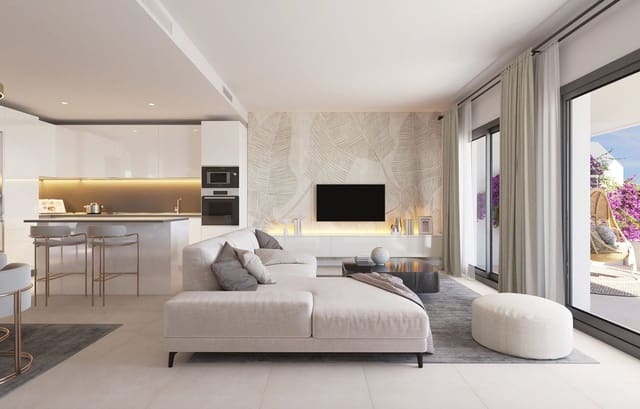 3 sovrum Lägenhet till salu i Cancelada, Estepona med pool garage - 419 500 € (Ref: 6983194)