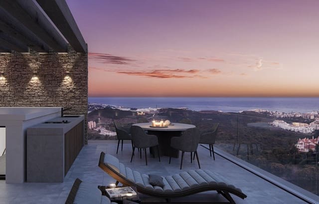 2 soverom Penthouse til salgs i La Cala Hills, Mijas med svømmebasseng garasje - € 815 000 (Ref: 7009293)