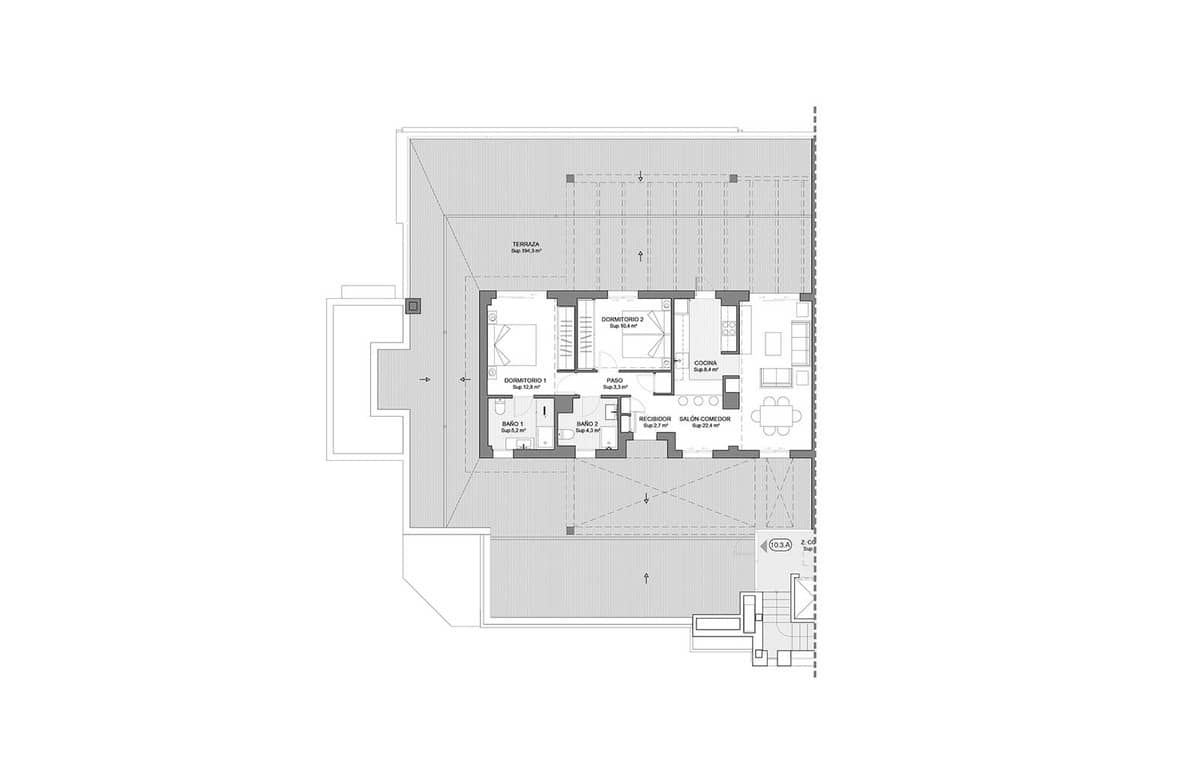2 soveværelse Lejlighed til salg i La Cala Hills med swimmingpool garage - € 352.430 (Ref: 7052214)