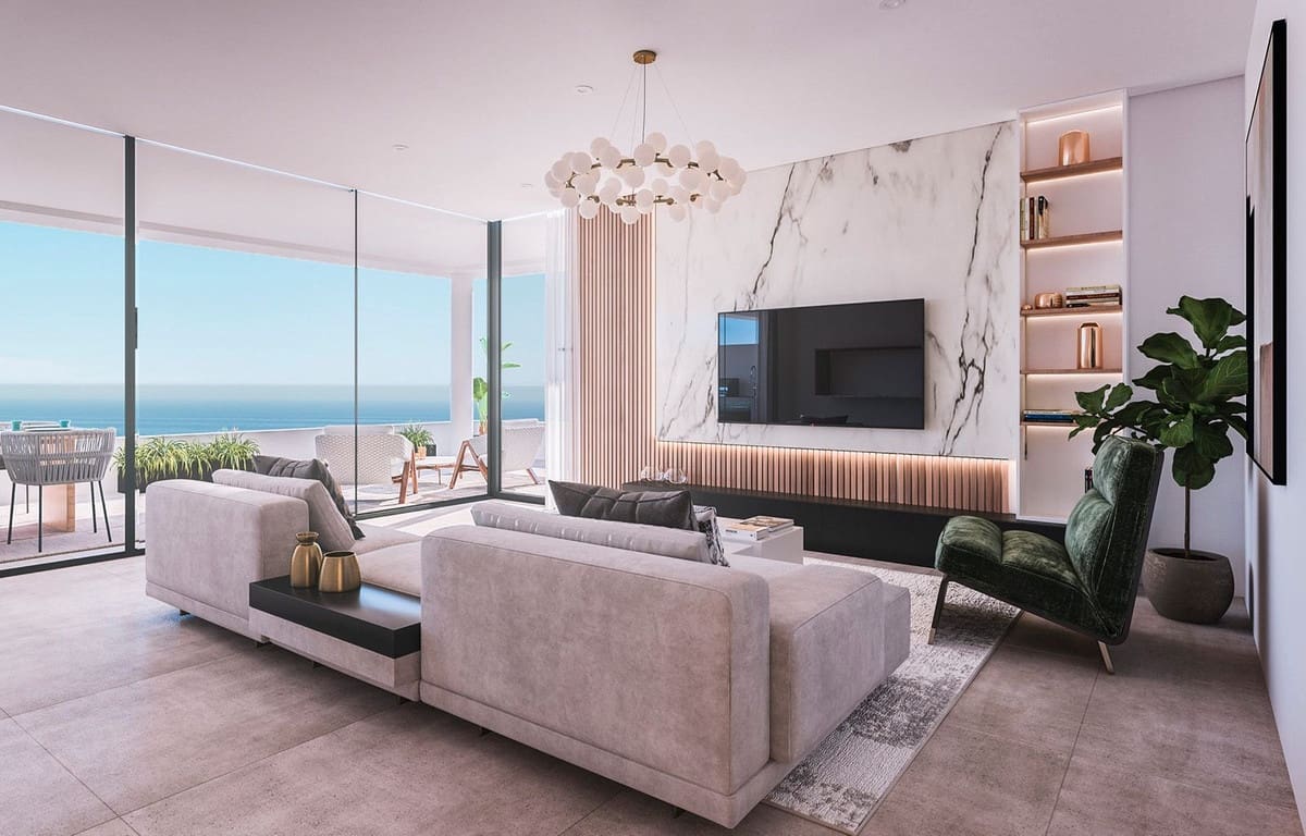 2 quarto Penthouse para venda em Estepona com piscina garagem - 860 783 € (Ref: 7131989)