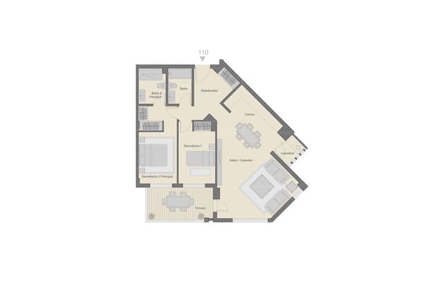 2 slaapkamer Appartement te koop in Nueva Andalucia, Marbella met zwembad garage - € 405.000 (Ref: 7187153)
