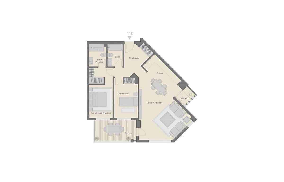 3 camera da letto Appartamento in vendita in Nueva Andalucia con piscina garage - 471.000 € (Rif: 7187154)