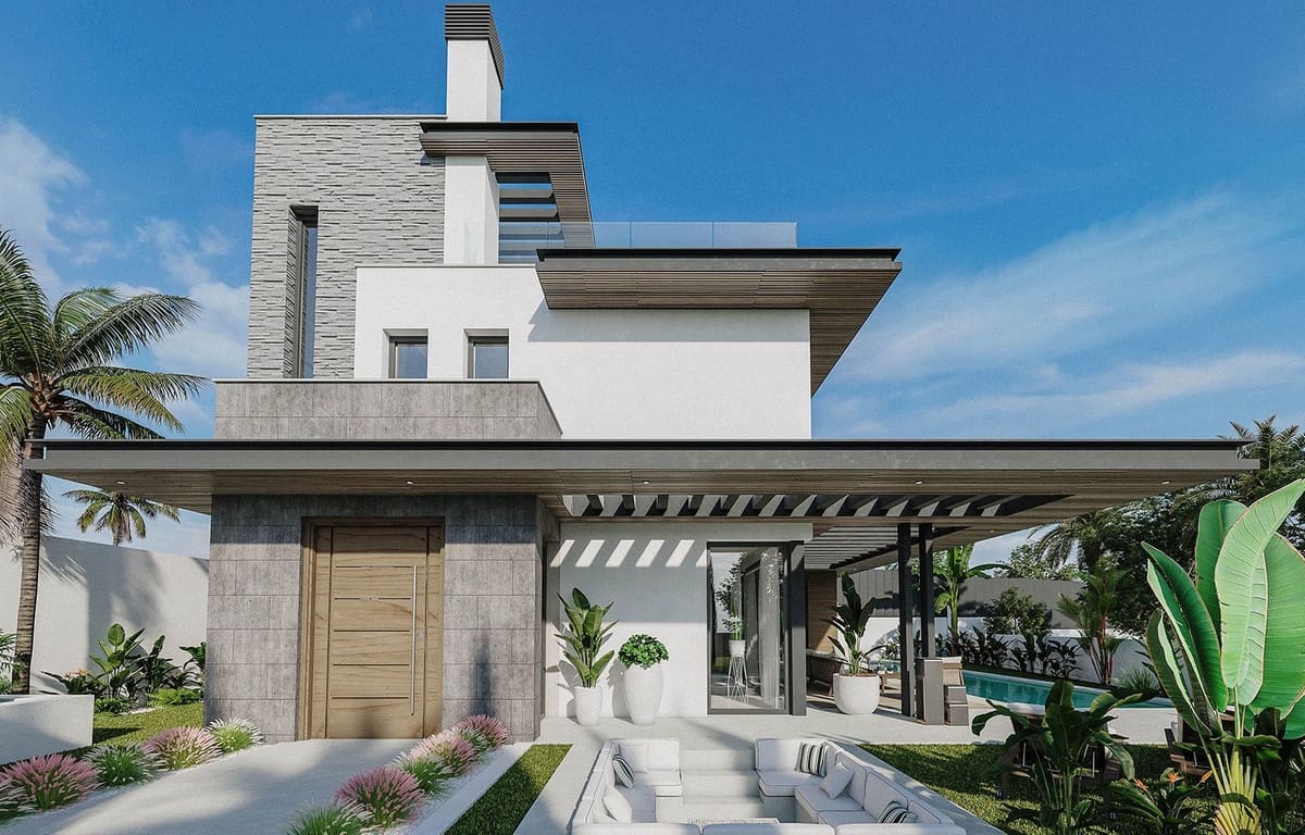 3 sovrum Villa till salu i Mijas Costa med pool garage - 1 860 000 € (Ref: 7197556)