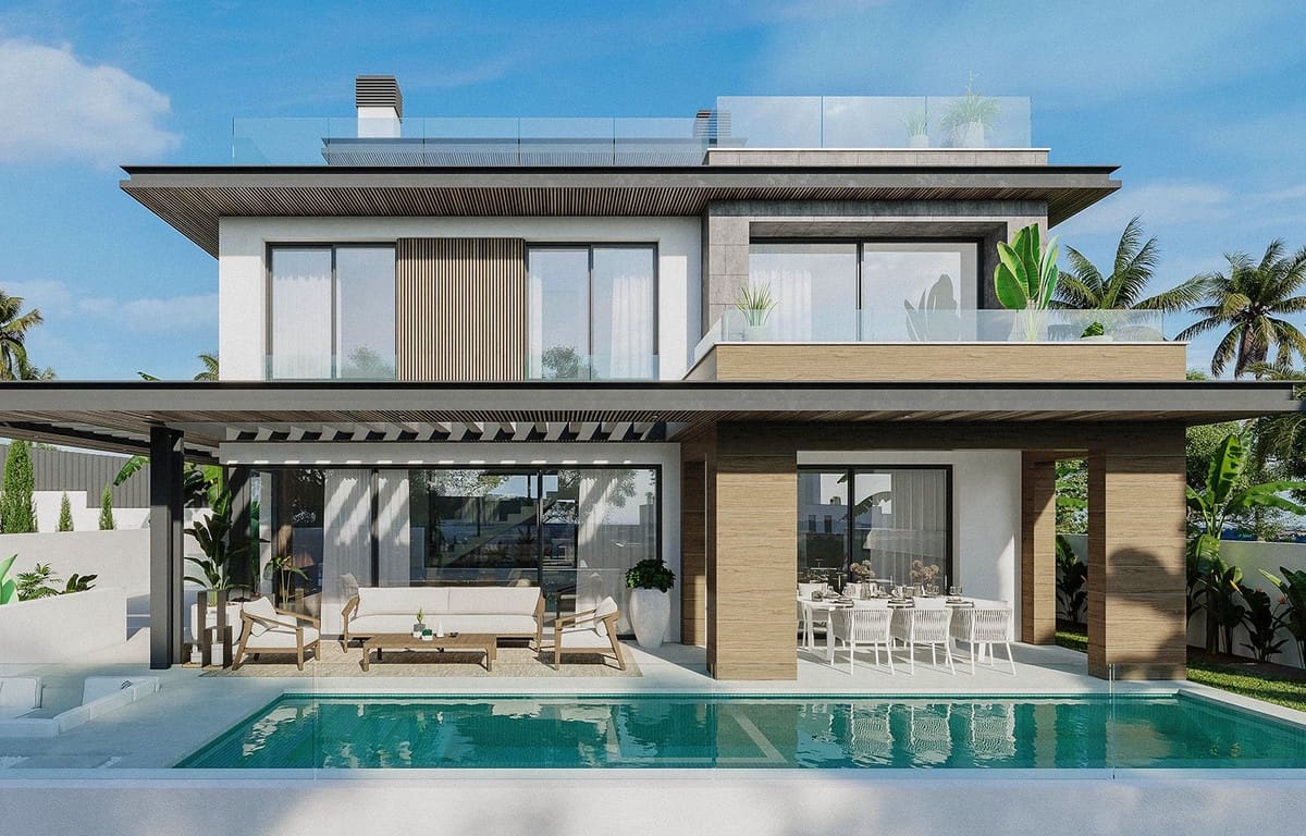 3 sovrum Villa till salu i Mijas Costa med pool garage - 1 860 000 € (Ref: 7197556)