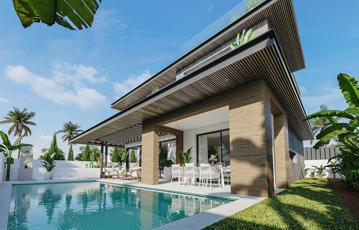 3 sovrum Villa till salu i Mijas Costa med pool garage - 1 860 000 € (Ref: 7197556)