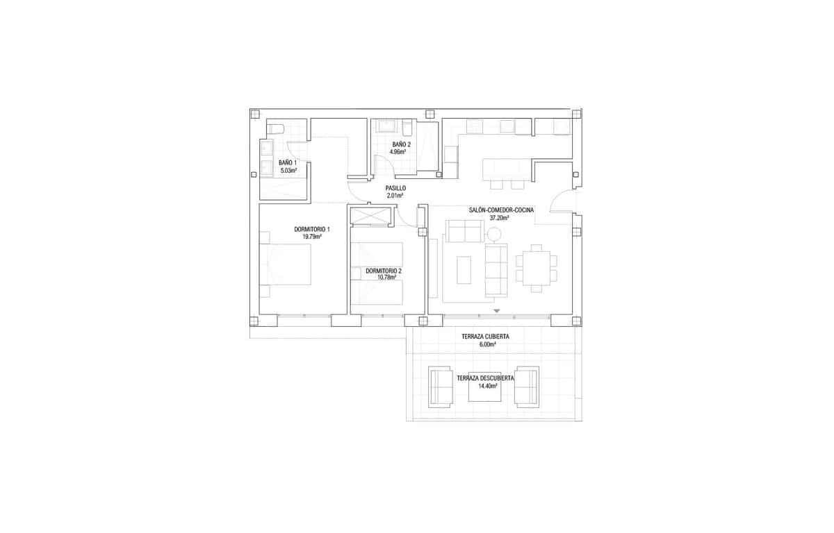 2 bedroom Penthouse for sale in Casares with pool garage - € 584,500 (Ref: 7210780)