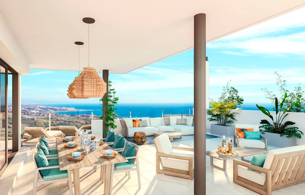 2 chambre Penthouse à vendre à Casares avec piscine garage - 584 500 € (Ref: 7210780)