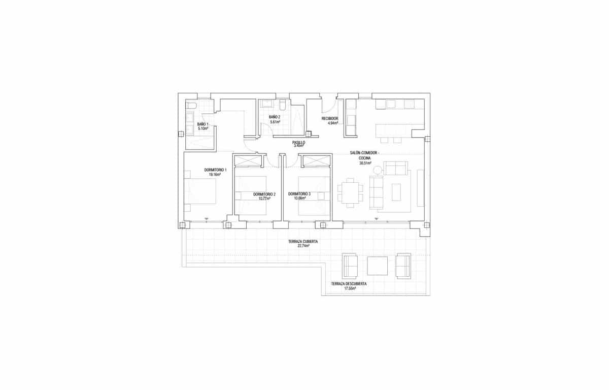 2 slaapkamer Penthouse te koop in Casares met zwembad garage - € 584.500 (Ref: 7210780)