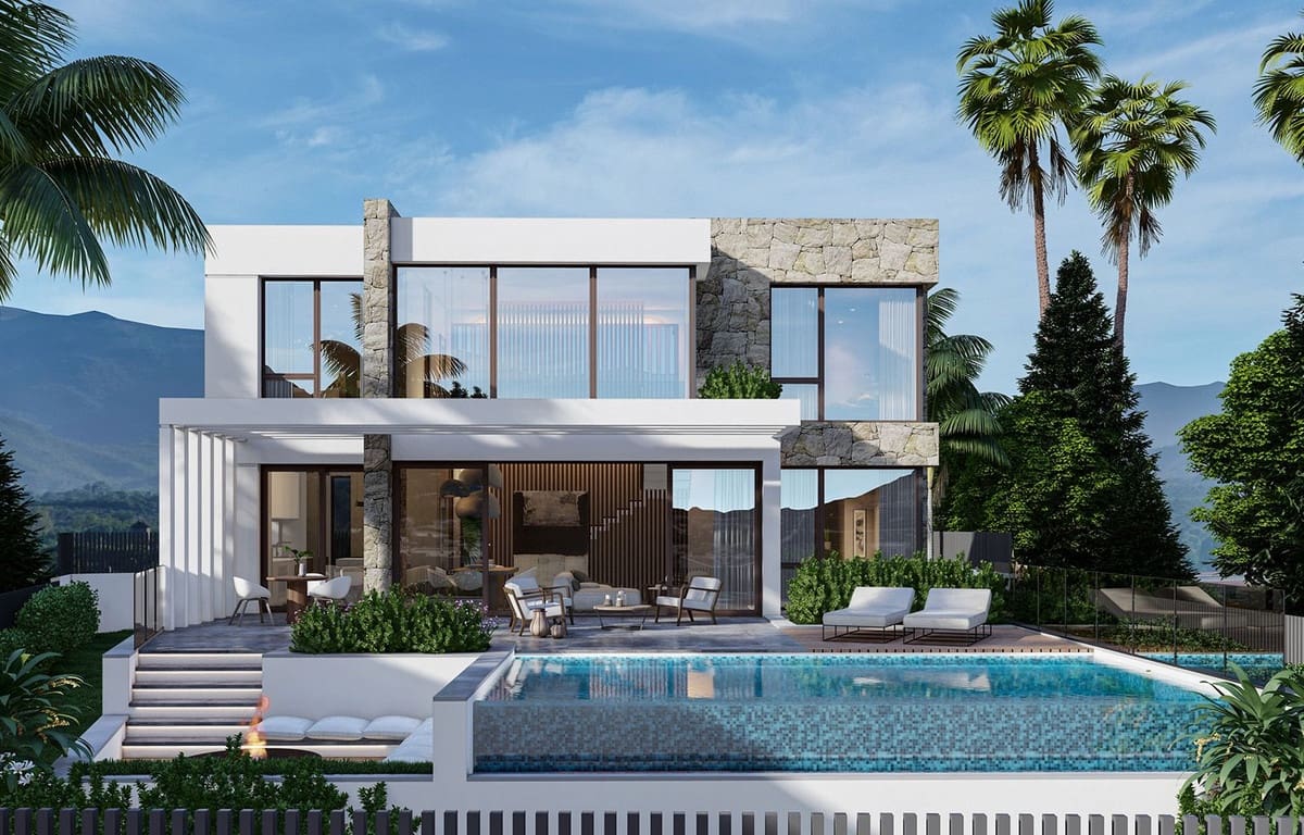 3 soverom Villa til salgs i Mijas med svømmebasseng garasje - € 1 575 000 (Ref: 7213822)