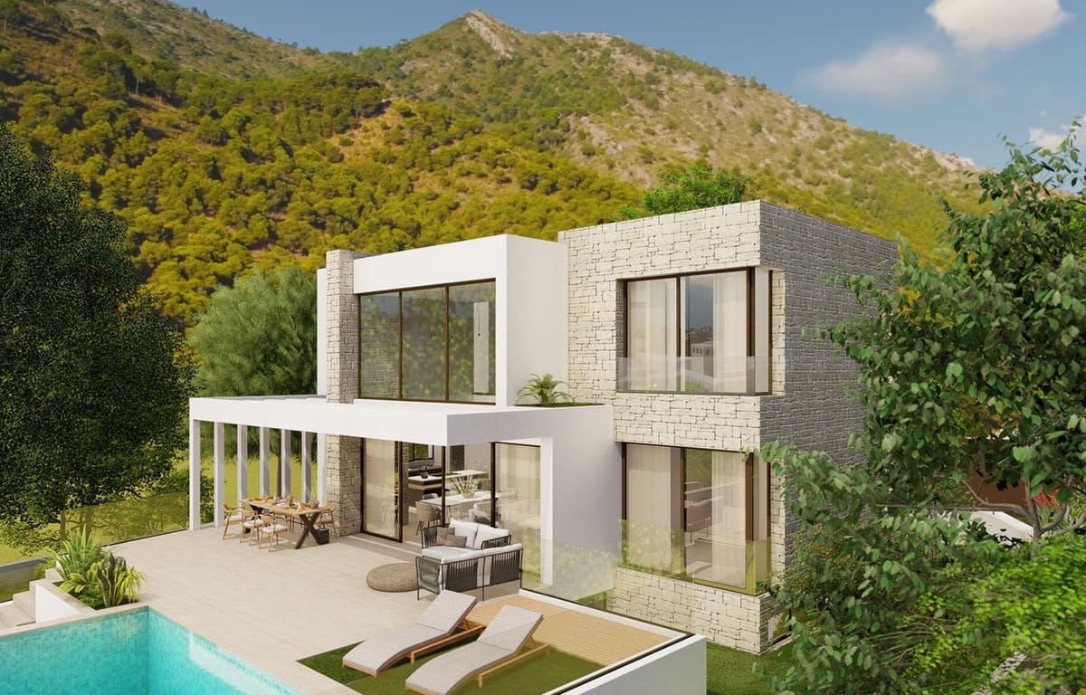 3 soverom Villa til salgs i Mijas med svømmebasseng garasje - € 1 575 000 (Ref: 7213822)