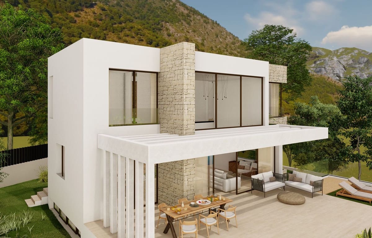 3 soverom Villa til salgs i Mijas med svømmebasseng garasje - € 1 575 000 (Ref: 7213822)