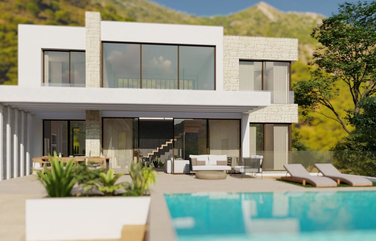 3 soverom Villa til salgs i Mijas med svømmebasseng garasje - € 1 575 000 (Ref: 7213822)