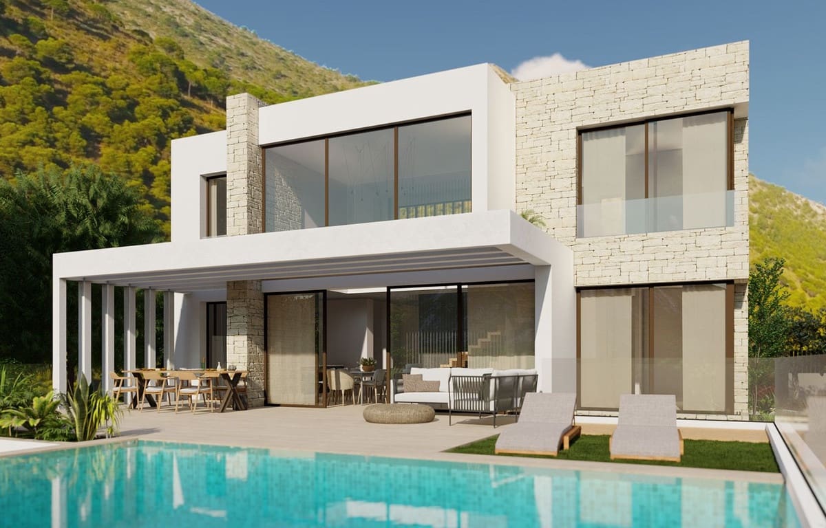 3 soverom Villa til salgs i Mijas med svømmebasseng garasje - € 1 575 000 (Ref: 7213822)